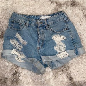 Garage denim "ex boyfriend " Jean shorts